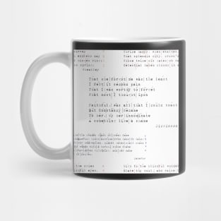 Annotated American Writings: Wheatley & Dickinson & Lazarus Mug